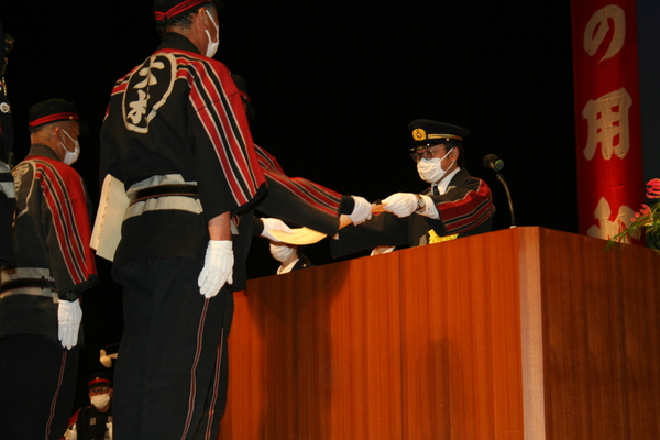 消防庁長官表彰伝達